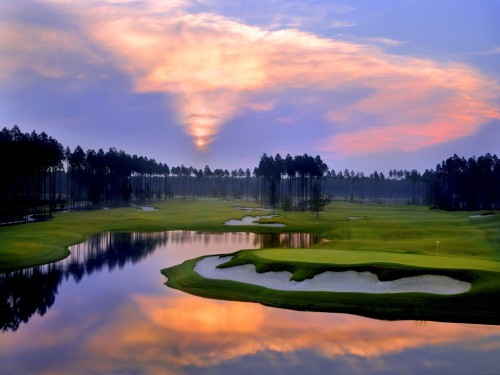 Amelia National Golf Sunrise